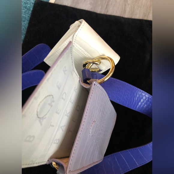 Ted Baker PURPLE Mask Pouch And Card Holder - Picture 5 of 7